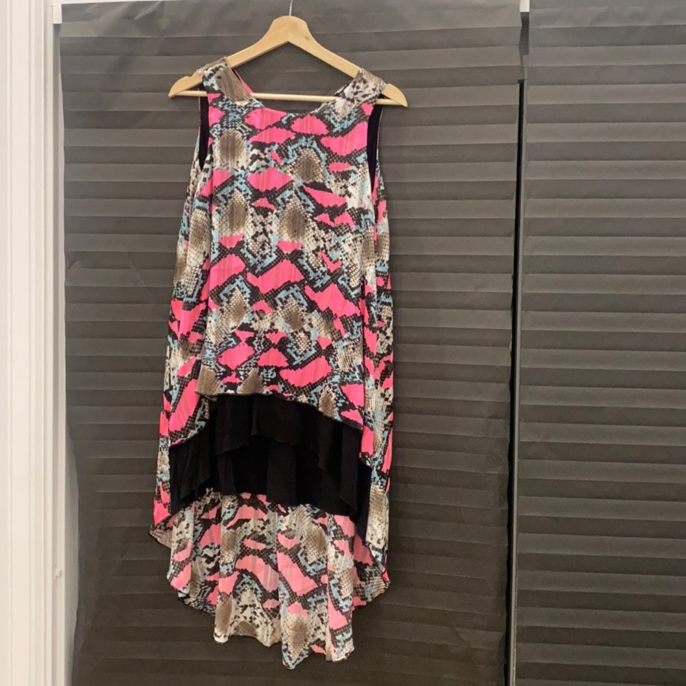 High low blouse size small
